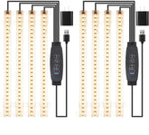 RWNTAO 8.6-inch light strip full assembly for compact indoor gardens, supporting steady plant growth