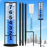 RYOEIKT Rain Gauge Outdoor upgraded tube provides clear readings from a distance