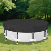 Safana 18ft round pool cover with 420D weave for durability in harsh weather.