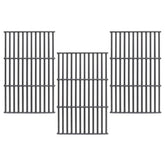SafBbcue 19.7-inch cast iron grate front view for even heat