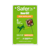 Safer Brand Deer-Off station in ground installation protecting a garden