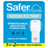 Safer SH502 UV light trap attracts insects indoors for pest control