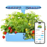 Sainlogic hydroponics 12-pod system for year-round herbs and vegetables