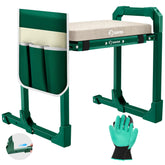 Saker garden kneeler folded frame for compact storage and transport