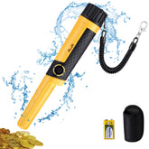 SAKOBS pinpointer 360° scan for precise treasure pinpointing on beaches.