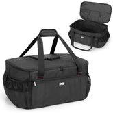samdew grill bag with top-opening design for easy loading of Weber Go-Anywhere grills