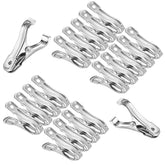 Samhopo garden clips with strong grip securing shade cloth to greenhouse frames.