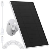 SANKABA solar panel for Eufy camera front view powers outdoors