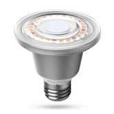 SANSI BR20 grow light bulb indoors delivers full spectrum for healthy indoor seedlings.