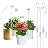 SANSI full-spectrum clip-on grow light for indoor plants.