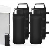SANUMY 112lbs sand bags pack demonstrates durable anchoring with reinforced stitching.