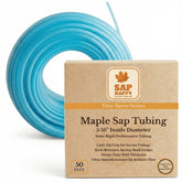 Sap Happy Sugarin Supplies maple tubing 50ft blue 5/16in UV-blocking keeps sap clean