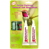 Sapphire Labs Nectar Fortress ant guard bottle pour demonstrates easy gel-line ant deterrence.