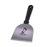 Sasquash extra wide scraper face 5 inches for even burger browning