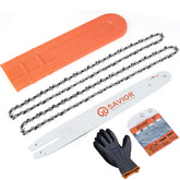 Savior 16-inch bar and R55 chain assembly for Stihl models.