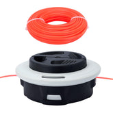 Savior C26-2 trimmer head front view for precise edging.