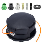 Savior Speed Feed 400 trimmer head on Echo SRM225 for quick line loading