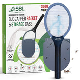 SBL Home electric fly swatter racket in use for quick insect elimination
