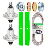 SCBHWJ 42 inch deck rebuild kit spindles improve mower performance during operation