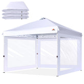 SCOCANOPY clear window sidewall front panel for 10x10 canopy with transparent visibility