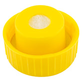 Sconva yellow reservoir cap for Power-Pole Stealth seals the reservoir and prevents leaks.