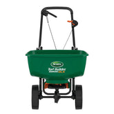 Scotts EdgeGuard DLX spreader hopper full shows capacity for large lawns