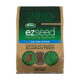 Scotts EZ Seed Patch & Repair bare spot ready for new grass growth.