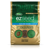 Scotts EZ Seed Patch & Repair Sun & Shade bare spots being filled.