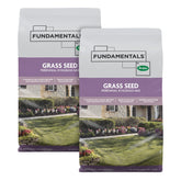 Scotts Fundamentals perennial ryegrass seed in sunny lawn setting for quick establishment