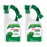 Scotts Liquid Turf Builder lawn food bottle for quick, even feeding