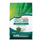 Scotts Turf Builder Dense Shade Seed Bag ready for low-light germination and new lawn growth