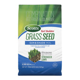 Scotts Turf Builder seed-sun-shade-mix for versatile sun and shade lawns.