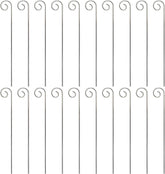 Seadiquiet plant label hooks keep markers secure in containers and garden beds.