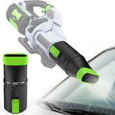Sealegend car drying nozzle attached to EGO 530 for efficient water removal