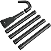 Sealegend universal gutter cleaner nozzle reaches high gutters from the ground for thorough debris removal