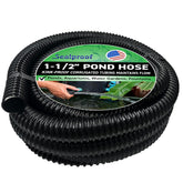 Sealproof Kinkproof 1-1/2 inch ID tubing for ponds ensures steady water flow.