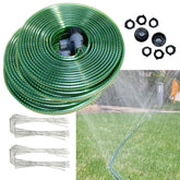 Secbulk 2026 reinforced sprinkler hose unfolded on lawn showing versatile irrigation options.