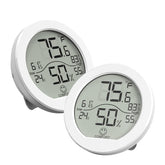 SECRUI TH1 room display shows current temperature and humidity for precise home comfort.