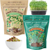 Seedboy Superfood Blend 8 oz bag ready for nutrient dense sprouts