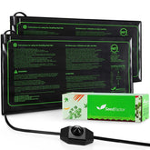Seedfactor MET-certified heat mat, dual-pack ready for seedling warmth