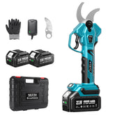 SEESII electric pruning shears demonstrate 1.8-inch cutting capacity for thicker branches