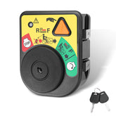 Sejaede ignition module switch with two keys for Cub Cadet compatibility, ensures simple starts.