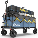Sekey 48inch wagon extended shows spacious storage for large loads.