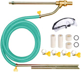 Selkie sandblasting gun assembly for rust and paint removal