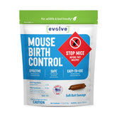 SenesTech EVOLVE birth-control sausages packaging shows non-lethal rodent management option.