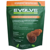 SenesTech Evolve soft-bait sausages come in a 6 lbs pack for management.
