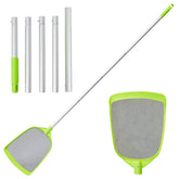 Sepetrel pool skimmer net with 72-inch pole for quick debris removal in pools