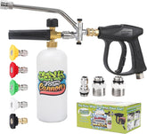 SEPLY foam cannon dual connector enables versatile car washing setups.