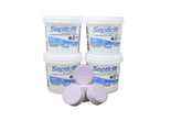 Septicfit chlorine tablet 4-pail pack for aerobic septic systems.