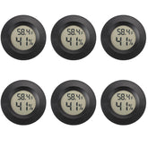 Serundo Auto mini hygrometer front view showing compact climate monitor for home or office